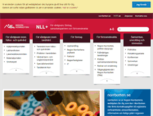 Tablet Screenshot of nllplus.se